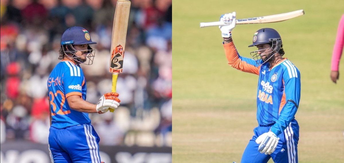 IND vs ZIM; അർധസെഞ്ചുറി തിളക്കത്തിൽ തിലക് വർമയും ഇഷാൻ കിഷനും