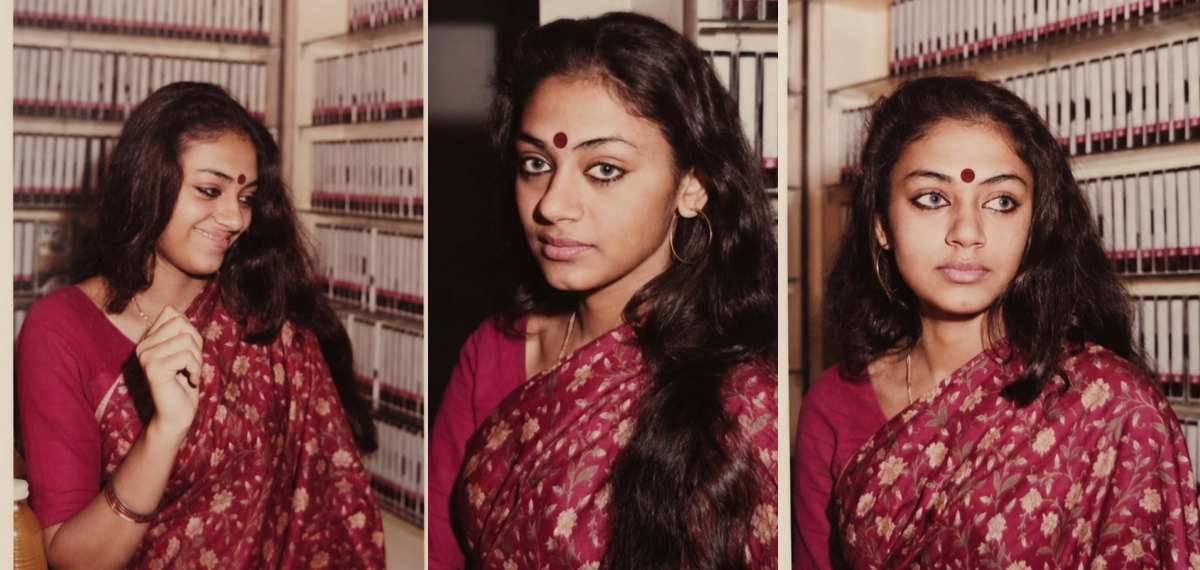 ചുവന്ന സാരിയും, വലിയ കമ്മലും, കണ്ണുകളിലെ സൗന്ദര്യവും; വൈറലായി ശോഭനയുടെ ചിത്രം