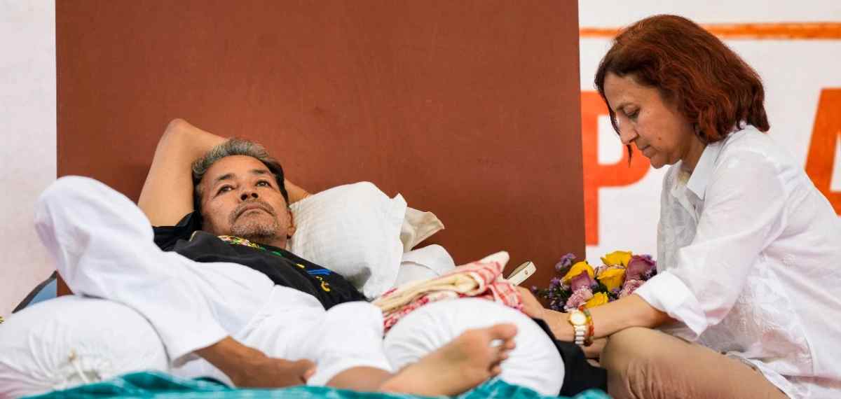 'വാങ്ചുക്ക് കിടക്കുന്ന ഐസിയുവിന് പുറത്ത് പോലും പൊലീസാണ്; എന്ത് അധികാരത്തിലാണിത് ചെയ്യുന്നത്?': ഗീതാഞ്ജലി