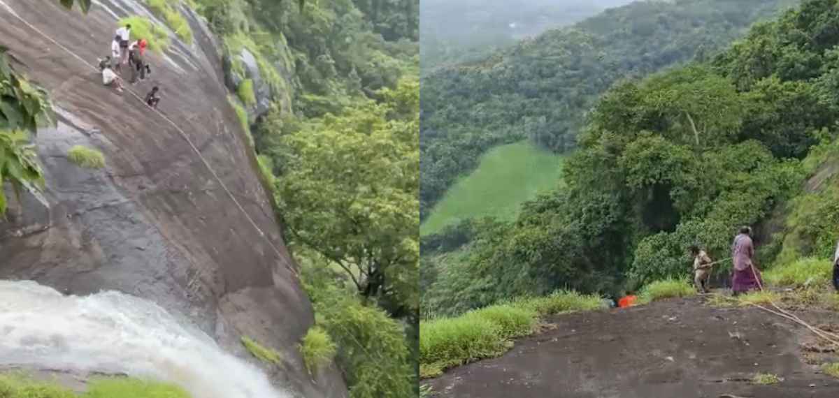 പാലക്കാട് പാലക്കുഴി വെള്ളച്ചാട്ടത്തില് വീണ് കോയമ്പത്തൂര് സ്വദേശിനിക്ക് ദാരുണാന്ത്യം