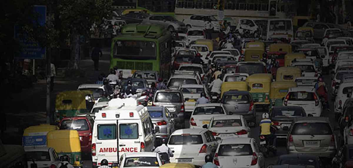 fine for not making way for an ambulance