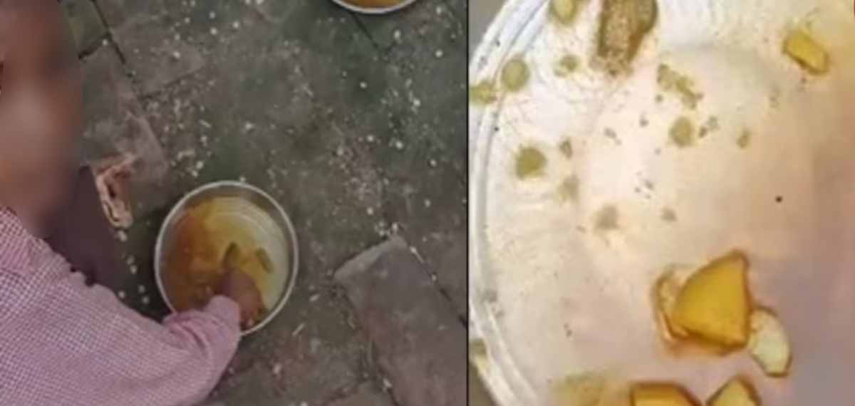 പച്ചക്കറിയില്‍ വെള്ളം ചേര്‍ത്ത് ഉച്ചഭക്ഷണം; ഉത്തര്‍പ്രദേശിലെ യുപി സ്‌കൂളില്‍ പ്രധാനാധ്യാപകന് സസ്‌പെന്‍ഷന്‍