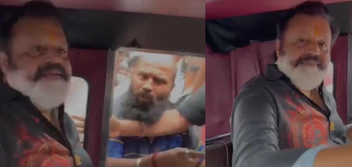 ഔദ്യോഗിക വാഹനം വരാന്‍ വൈകി; രണ്ട് പൊലീസ് ജീപ്പിന്റെ അകമ്പടിയിൽ ഓട്ടോറിക്ഷയില്‍ യാത്ര ചെയ്ത് സുരേഷ് ഗോപി