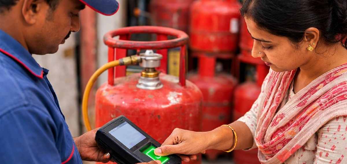 e-KYC  update gas cylinder