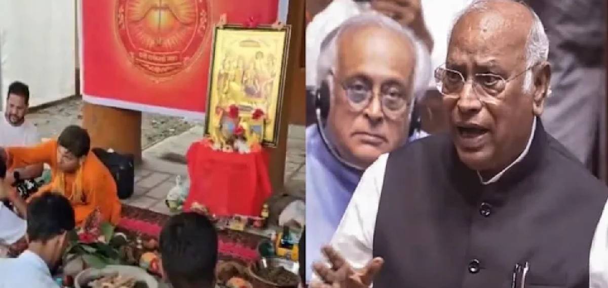 'ഞാന് സംസാരിച്ച് മടങ്ങിയ വേദി ഹിന്ദുത്വ സംഘടന ശുദ്ധീകരിച്ചു'; ജാതി വിവേചനം നേരിട്ടെന്ന് ഖര്ഗെ രാജ്യസഭയില്