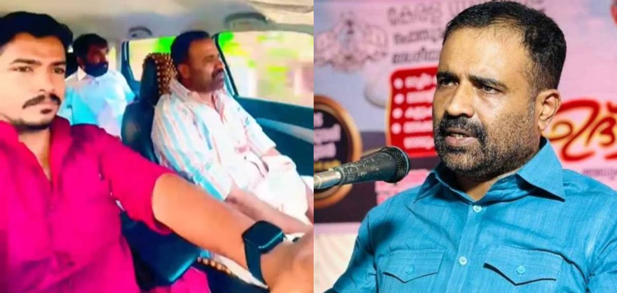 'പിഴവുണ്ടായി, ക്ഷമ ചോദിക്കുന്നു,പിഴ അടക്കും'; സീറ്റ് ബെൽറ്റില്ലാതെ യാത്ര ചെയ്തതിൽ ഖേദം പ്രകടിപ്പിച്ച് CR മഹേഷ്