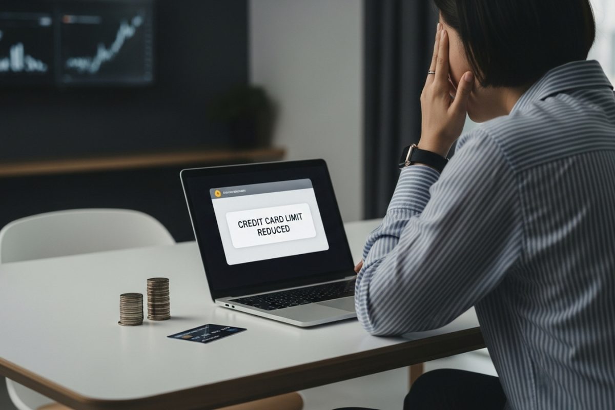 reduce  credit card limit 