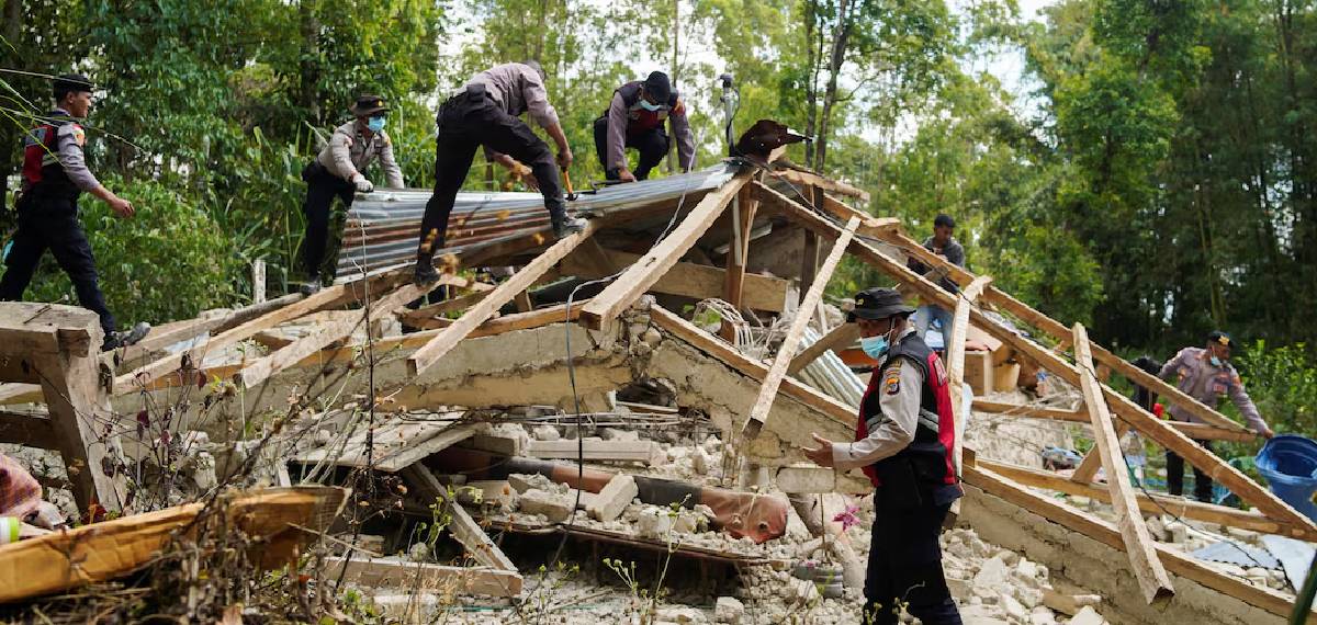 ഇന്തോനേഷ്യയിലെ ഭൂചലനം: മരണസംഖ്യ 53 ആയി; 5,000 പേരെ ഒഴിപ്പിച്ചു
