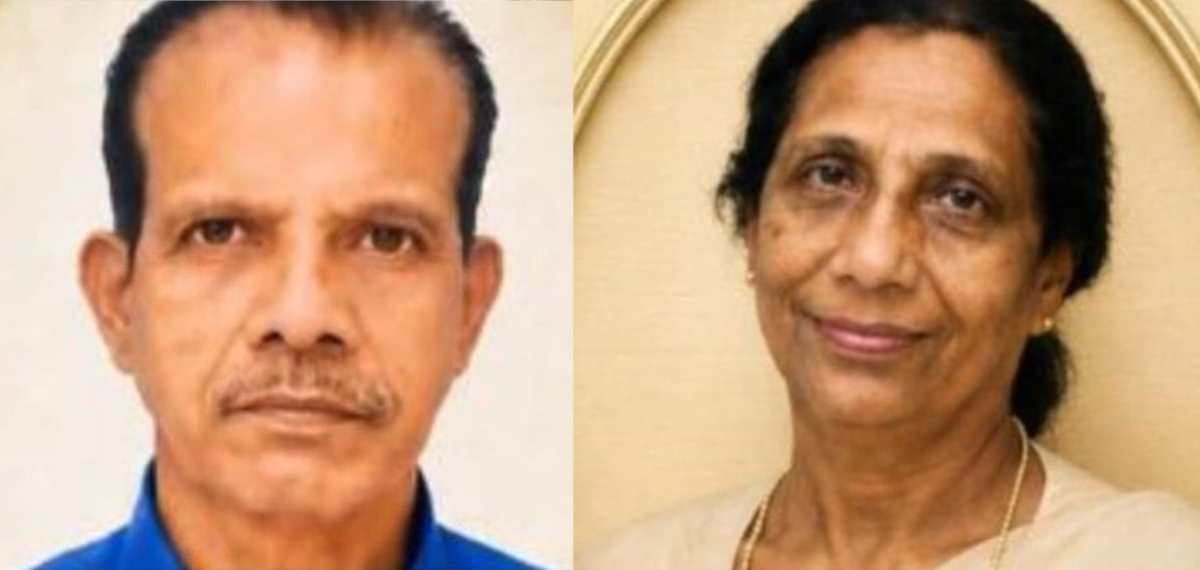 ഭര്‍ത്താവിന് അന്ത്യചുംബനം നല്‍കി, പിന്നാലെ ഭാര്യ കുഴഞ്ഞുവീണ് മരിച്ചു