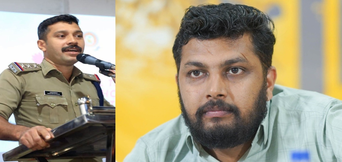സി ഐ ജംഷീദിനെ സ്ഥലംമാറ്റാനുള്ള നീക്കത്തിനെതിരെ യൂത്ത് കോൺഗ്രസ്