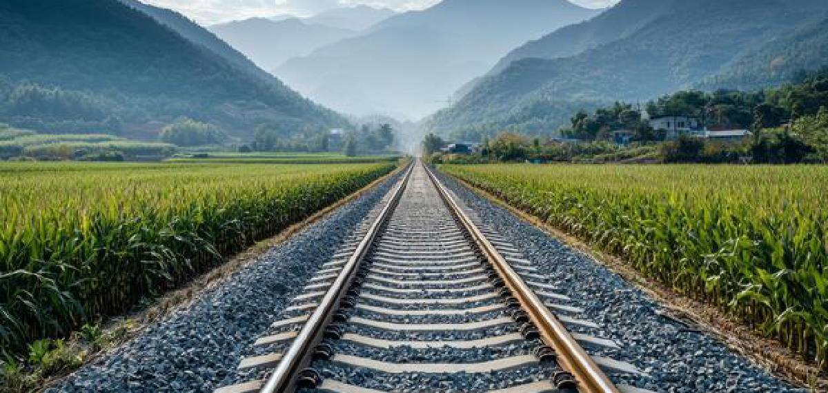 Why do railway tracks not rust