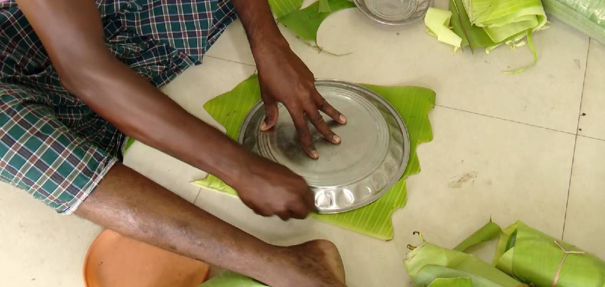 banana leaf