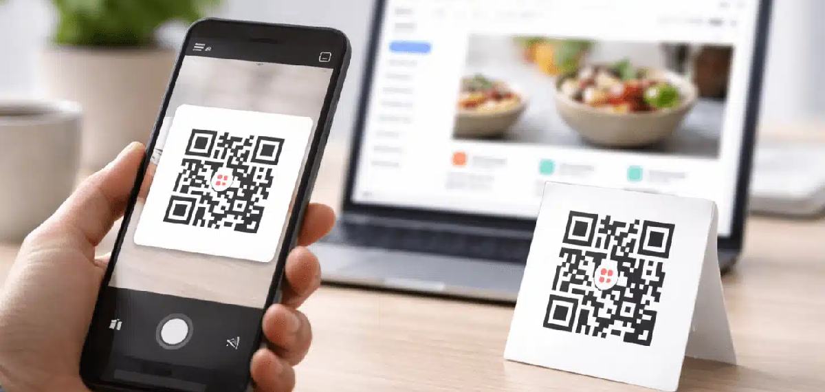 How does a QR code work