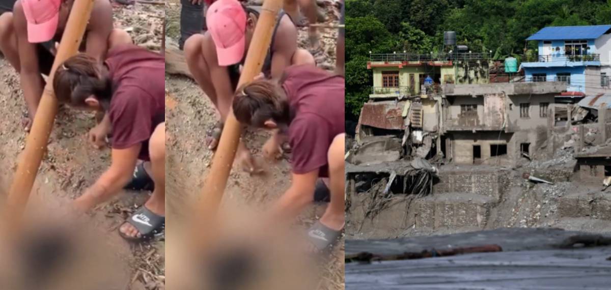 നേപ്പാൾ പ്രളയത്തിൽ മരണമടഞ്ഞ സ്ത്രീയുടെ ശരീരത്തിൽ നിന്ന് ആഭരണങ്ങൾ മോഷ്ടിച്ചു: രണ്ട് യുവാക്കൾ അറസ്റ്റിൽ