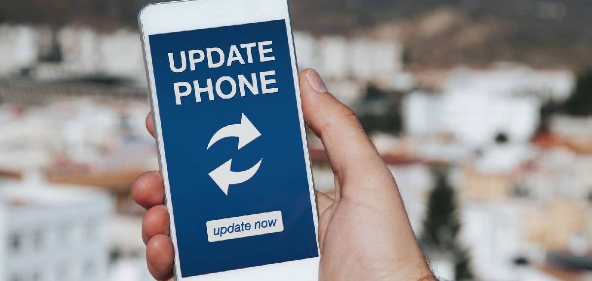 restart the phone after updating it