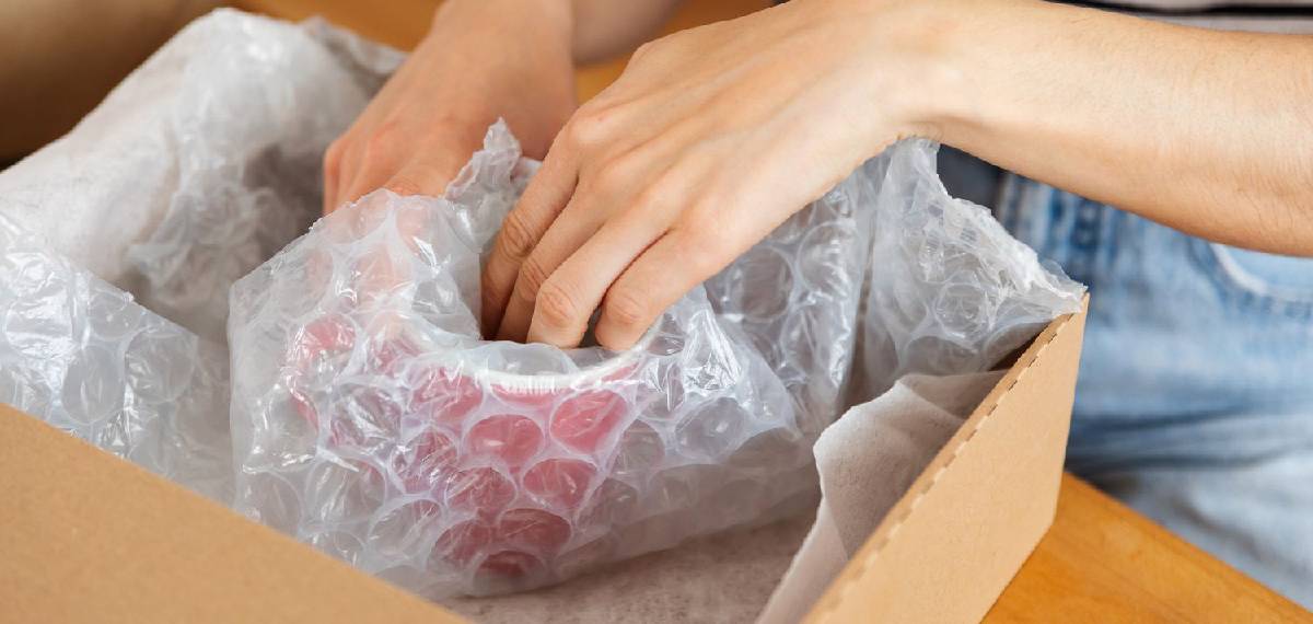 Bubble wrap use