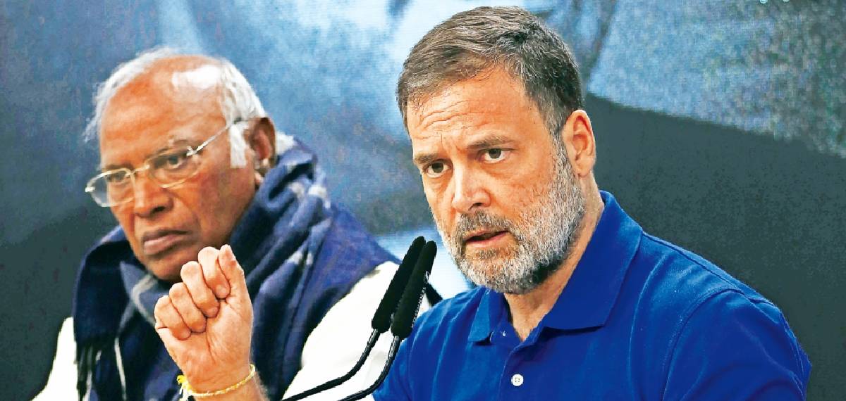 ഖർഗെ പങ്കെടുത്ത വേദി ശുദ്ധീകരിച്ച സംഭവം; രാഹുല്‍ ഗാന്ധിക്കെതിരെ കേസെടുത്ത് ഉത്തരാഖണ്ഡ് പൊലീസ്