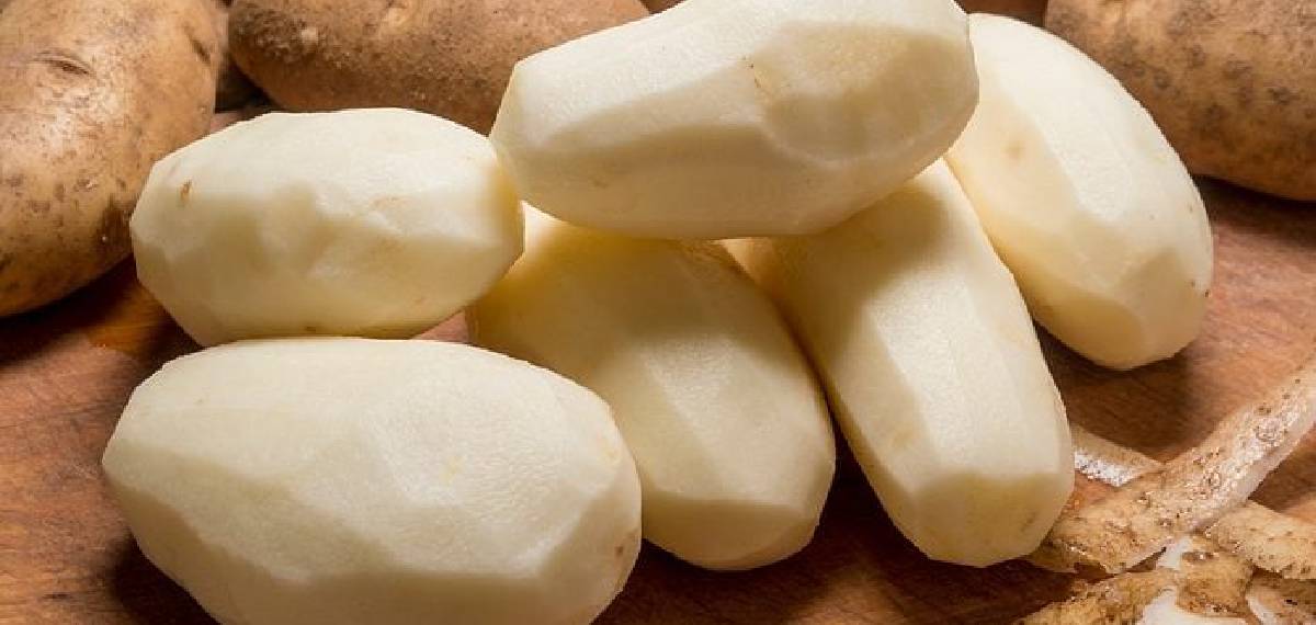 potatoes turn black when cut