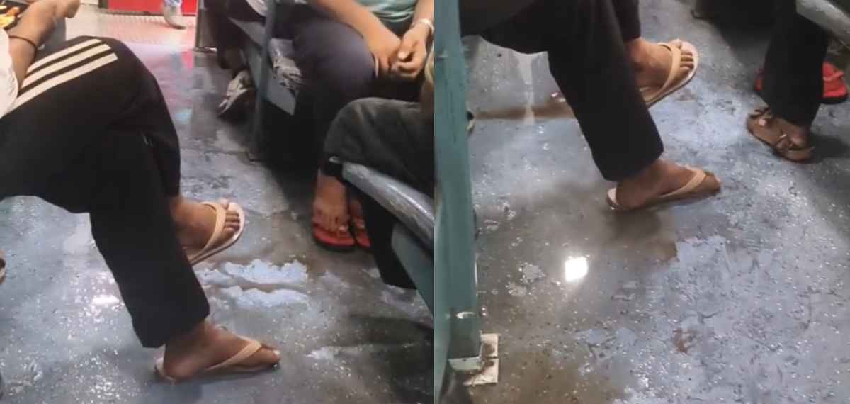 തിരുവനന്തപുരം-കൊച്ചുവേളി എക്സ്പ്രസിൽ ശുചിമുറിയിൽ നിന്ന് വെള്ളം ജനറൽ കോച്ചിലേക്ക് ഒഴുകി;ദുരിതത്തിലായി യാത്രികർ