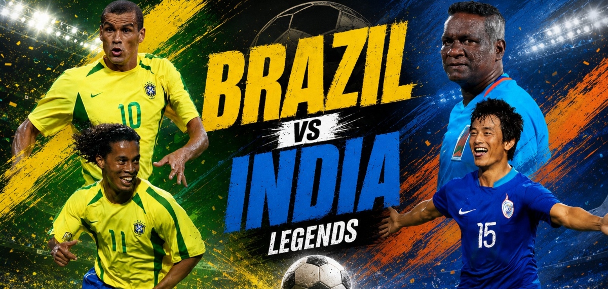 ബ്രസീല് ലെജന്ഡ്സ് vs ഇന്ത്യ ഓള് സ്റ്റാര്സ് പോരാട്ടം സെപ്റ്റംബര് 23ന്