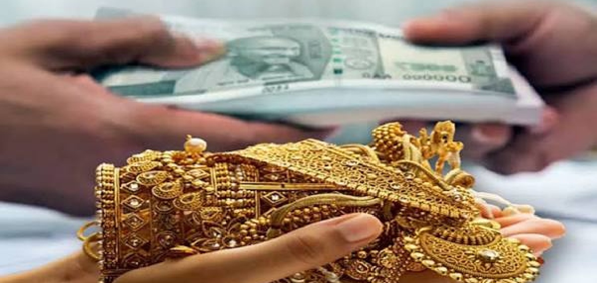 gold pledged at the bank is lost