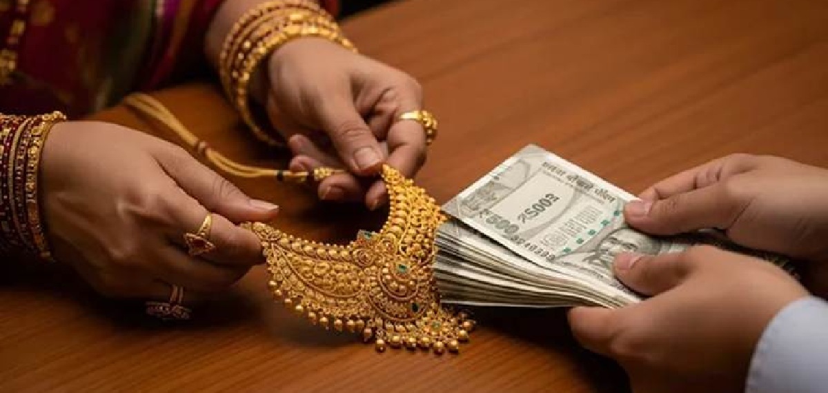 gold pledged at the bank is lost