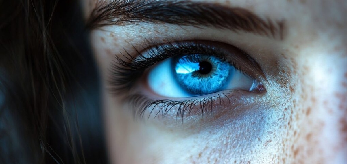 most people with blue eyes