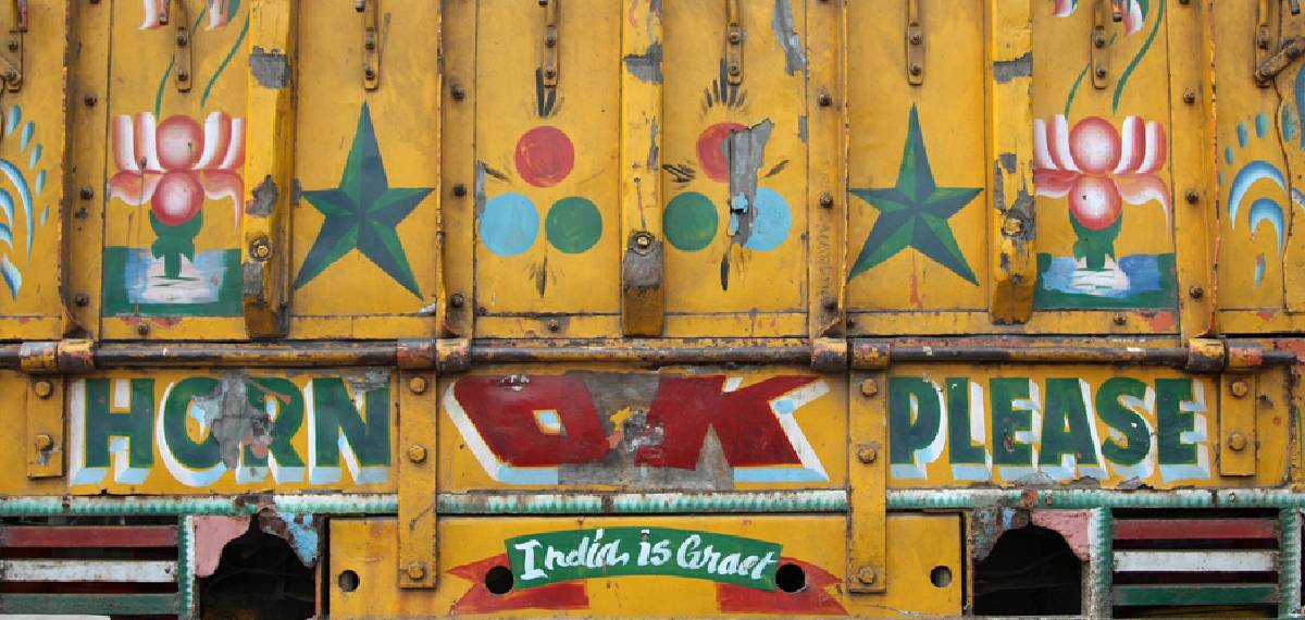 Horn ok please in trucks