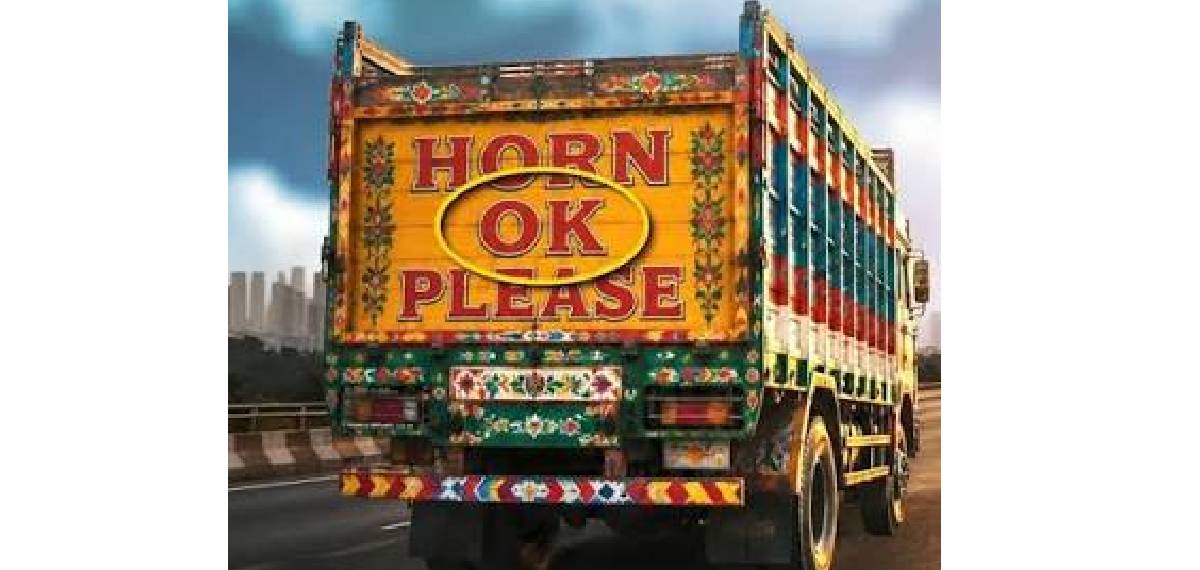 Horn ok please in trucks