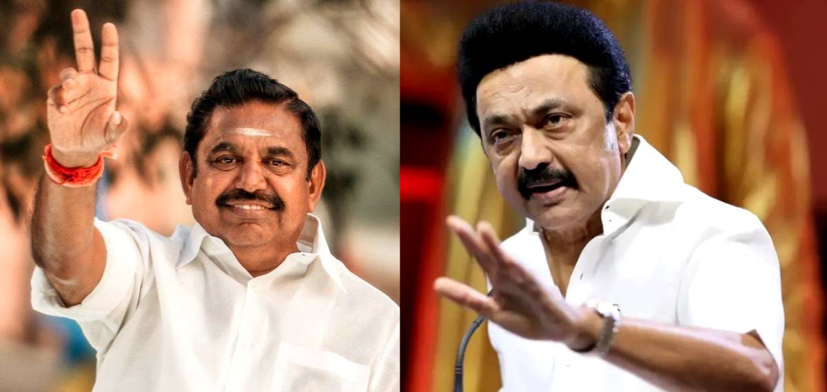 ‘ഡിഎംകെ വരുമോ?’; വിജയ്ക്കെതിരെ സഖ്യമുണ്ടാക്കാൻ സ്റ്റാലിൻ്റെ പാർട്ടിയെ വെല്ലുവിളിച്ച് എടപ്പാടി കെ പളനിസ്വാമി