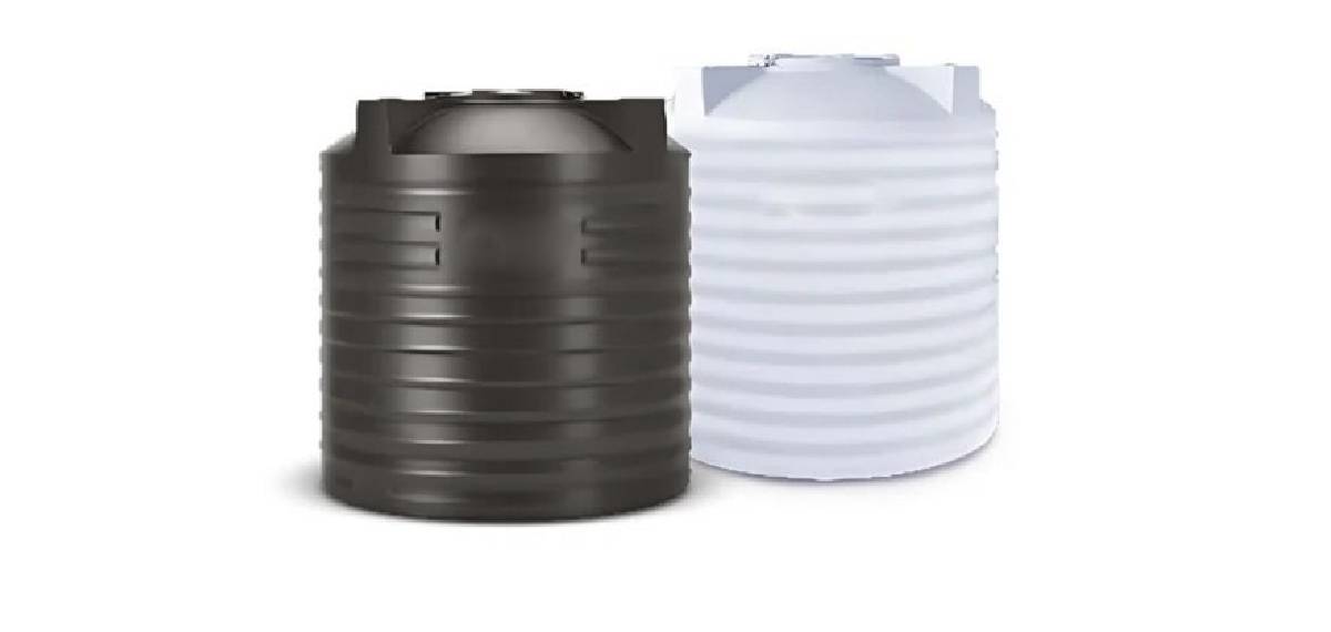 black or white water tank