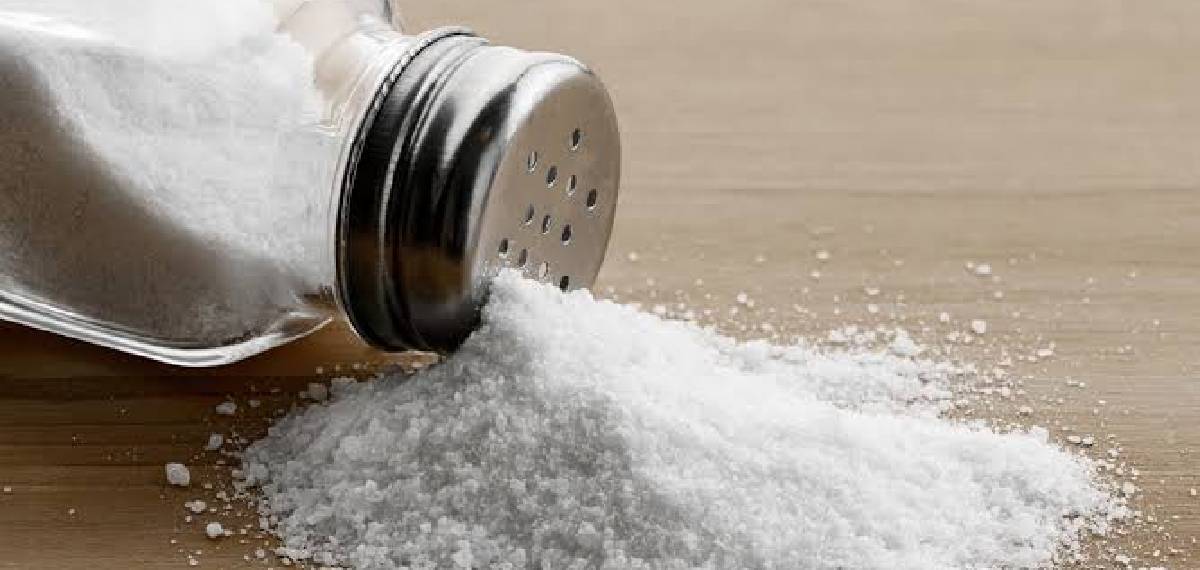 dont keep salt near the gas stove