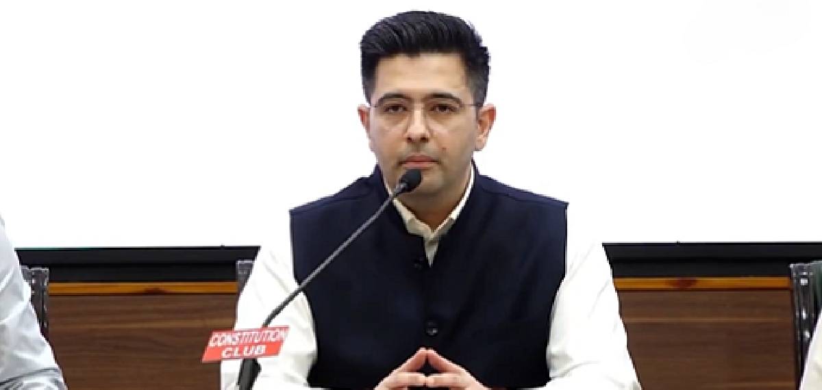 'ആം ആദ്മി പാർട്ടി എൻ്റെ മുന് കാമുകിയെ പോലെ പെരുമാറുന്നു'; പരിഹാസവുമായി രാഘവ് ഛദ്ദ എംപി
