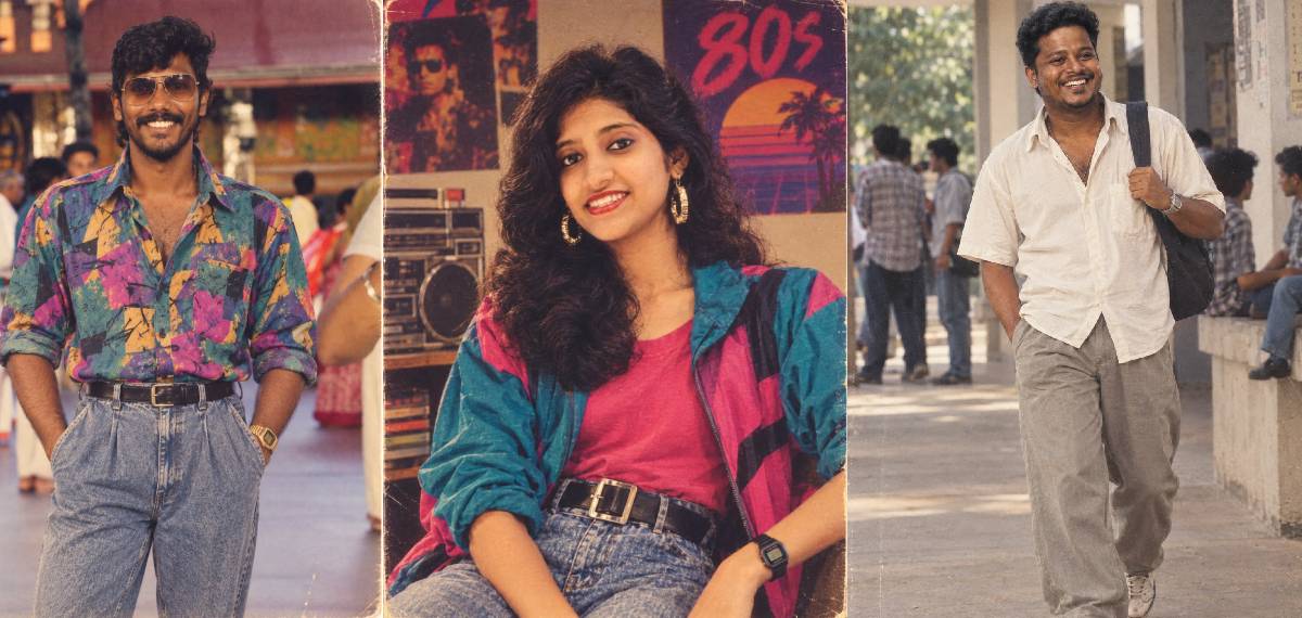 secret behind the 80s-style AI photo