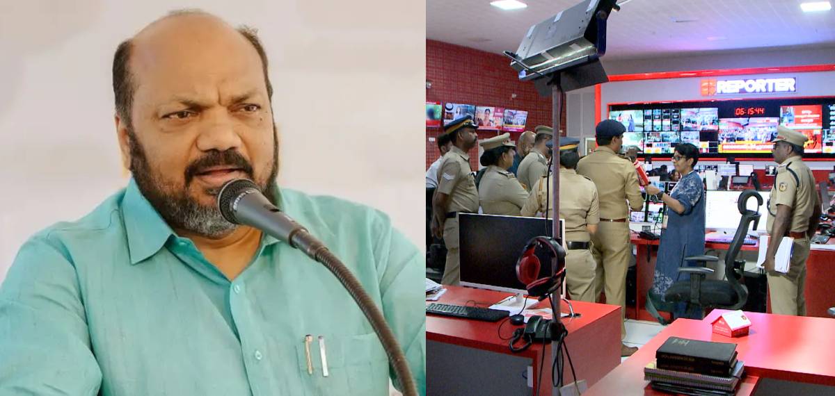 പൊലീസ് രാജ്, ഭയപ്പെടുത്തി കീഴ്പ്പെടുത്താമെന്നാണോ കരുതുന്നത്; ന്യൂസ് ഡെസ്കിലെ പൊലീസ് ഗുണ്ടായിസത്തിൽ പി രാജീവ്