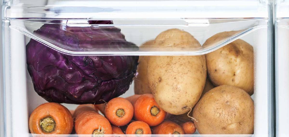 storing potatoes in the refrigerator