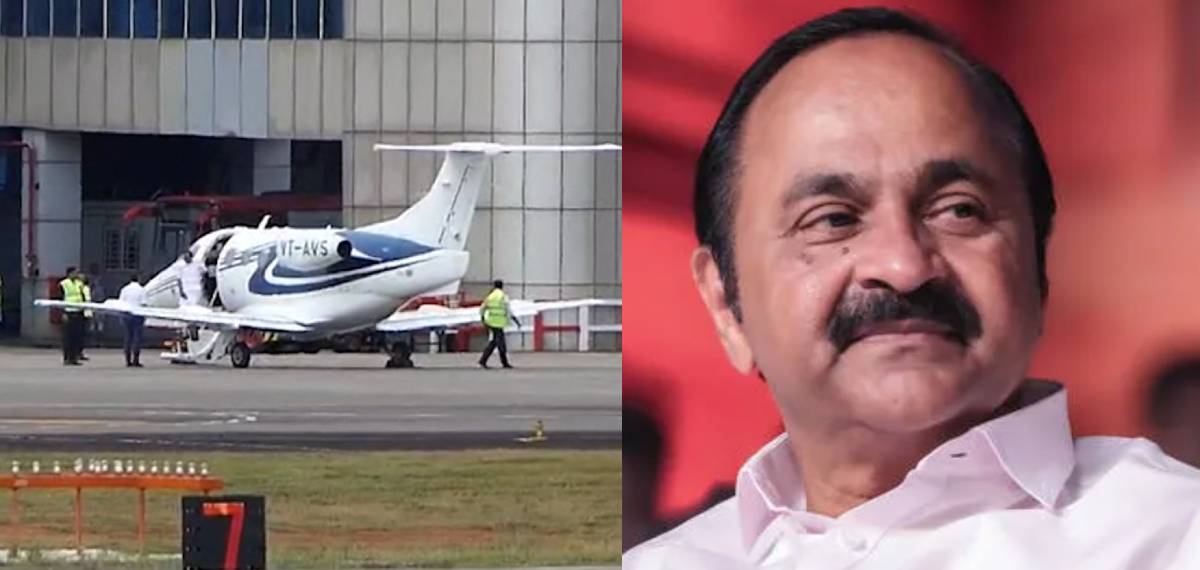 ഔദ്യോഗിക യാത്രയ്ക്കുള്ള മുഖ്യമന്ത്രിയുടെ ചാര്ട്ടേഡ് ഫ്ലൈറ്റ് സർക്കാർ ചെലവിലല്ല; ചെലവ് വഹിക്കുന്നത് സ്പോൺസർ
