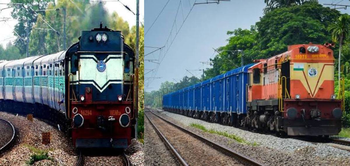 പാസഞ്ചര് ട്രെയിനുകള്ക്കും ചരക്ക് ട്രെയിനുകള്ക്കും വ്യത്യസ്ത എഞ്ചിനുകള് ഉള്ളത് എന്തുകൊണ്ട്?