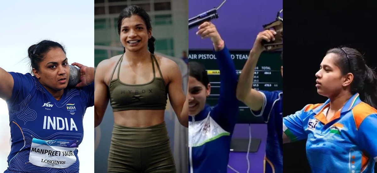 സ്വർണം വെടിവെച്ചിട്ടു; അത്ലറ്റിക്സിൽ മൂന്ന് മെഡൽ; ആകെ ആറ്; എട്ടാം ദിനവും മെഡൽ വേട്ട
