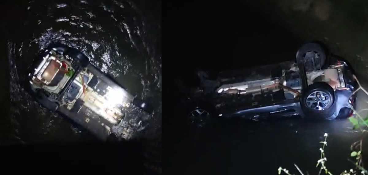 നിയന്ത്രണം നഷ്ടപ്പെട്ട കാര് പുഴയിലേക്ക് മറിഞ്ഞു; യുവാവിന് ദാരുണാന്ത്യം