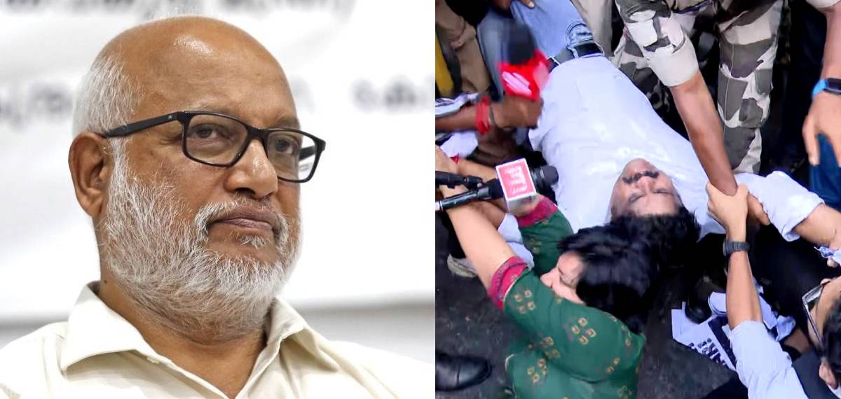 പ്രതിഷേധങ്ങളെ അടിച്ചമർത്തുന്നതിലൂടെ ഗ്യാനേഷ് കുമാർ രക്ഷപ്പെടാൻ പോകുന്നില്ല: എം എ ബേബി