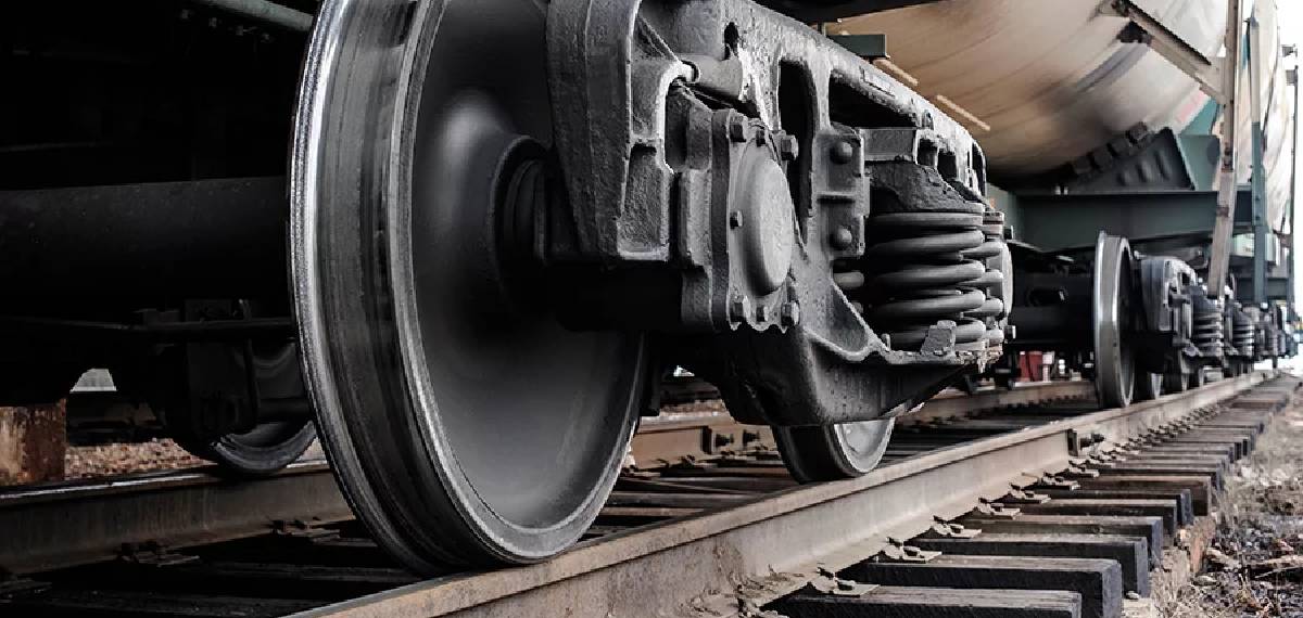 Train wheels are not circular