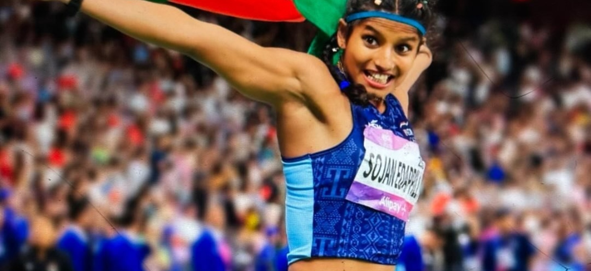 വെള്ളി തിളക്കത്തിൽ ആൻസി; വനിതാ ലോങ്ങ് ജംപ് ഫൈനലിൽ മലയാളിക്ക് മെഡൽ