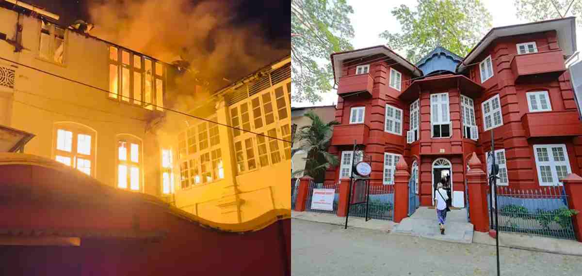 ഫോര്ട്ട് കൊച്ചിയിലെ കോഡര് ഹൗസ് ഹോട്ടലില് വന് തീപിടിത്തം; ആളപായമില്ല