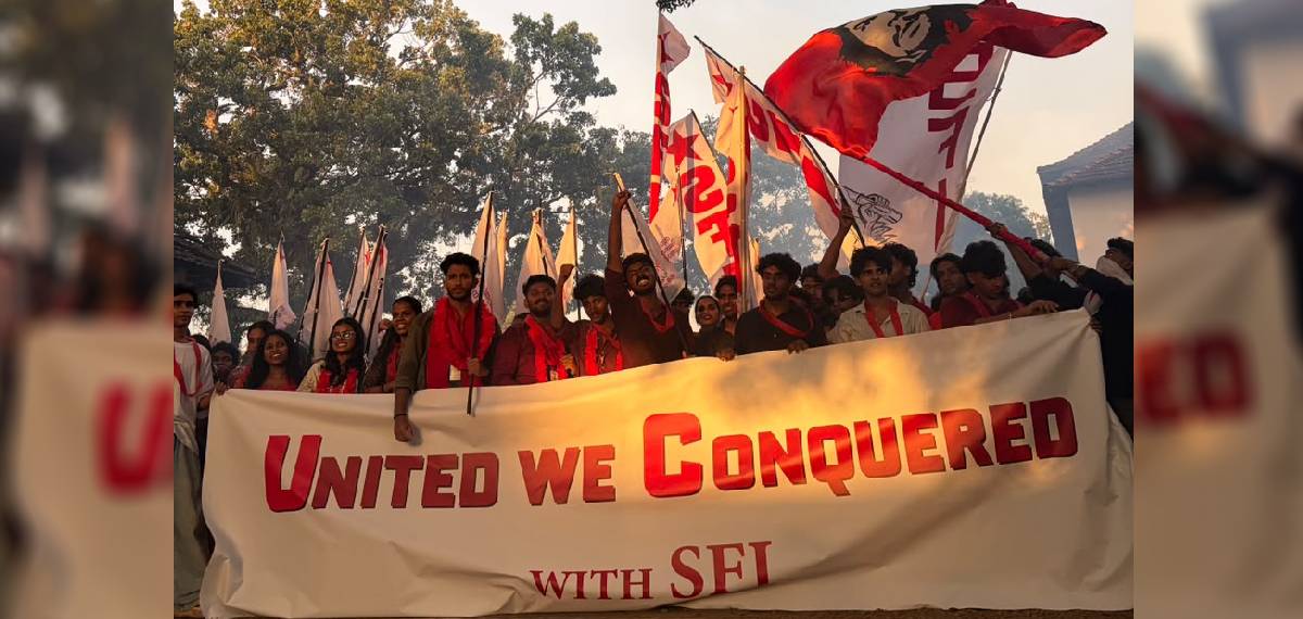 എംജി സര്വകലാശാല തെരഞ്ഞെടുപ്പില് SFI ക്ക് ഉജ്ജ്വല വിജയം, ആലുവ UC കോളേജ് 6 വര്ഷത്തിനുശേഷം പിടിച്ചെടുത്തു