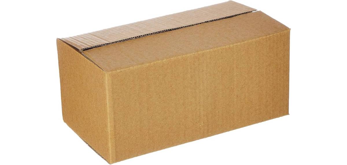 Why are parcel boxes brown