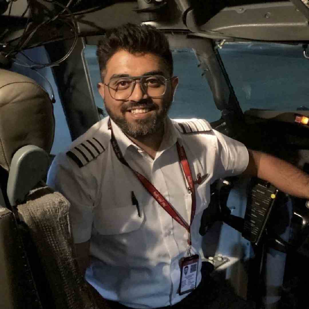 flydubai Pilot Smit Machchhar
