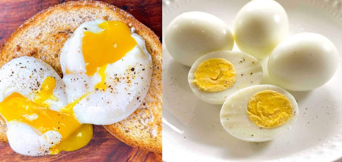 3 ways to boil eggs. soft, medium, and hard-boiled