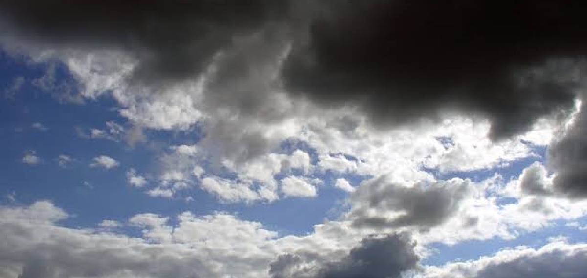 Why do rain clouds appear black