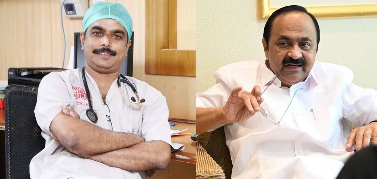 ആൻജിയോപ്ലാസ്റ്റിയുമായി ബന്ധപ്പെട്ട മുഖ്യമന്ത്രിയുടെ പ്രസ്താവന തെറ്റിദ്ധരിപ്പിക്കുന്നത്, തിരുത്തണം:ഡോ. ജോ ജോസഫ്